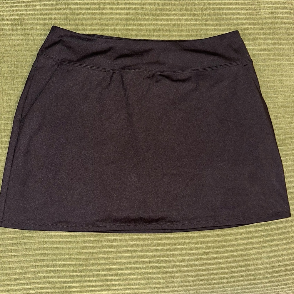 Tommy Bahama Black Golf Skort